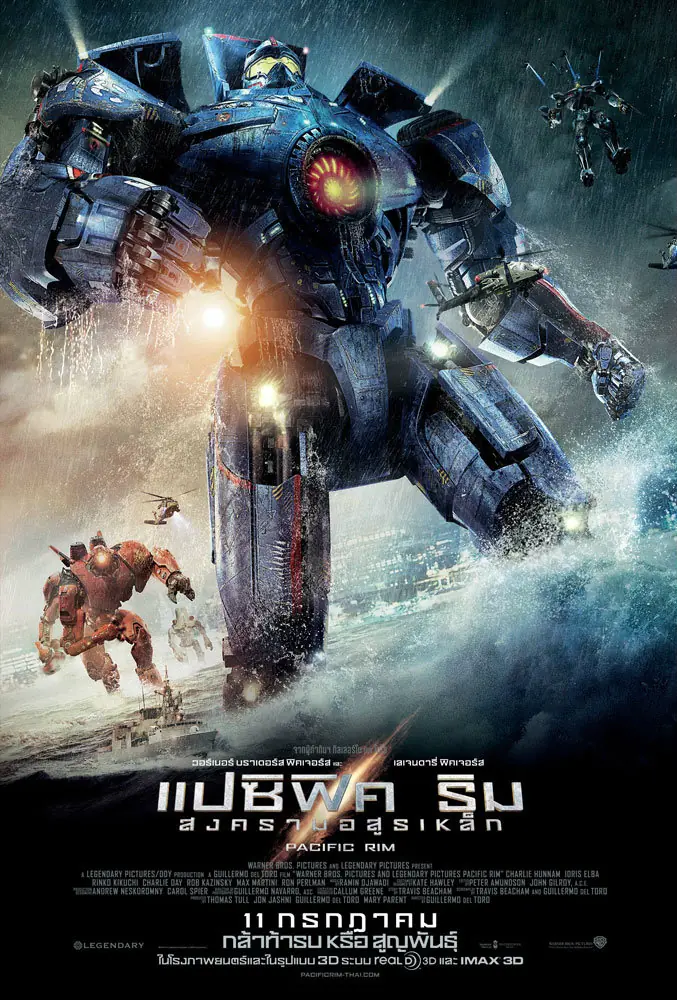 ดูหนัง Pacific Rim แปซิฟิค ริม สงครามอสูรเหล็ก พากย์ไทย (END)